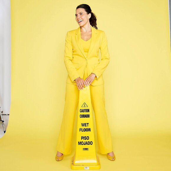 Yellow Blazer Jacket - Picture 4 of 11